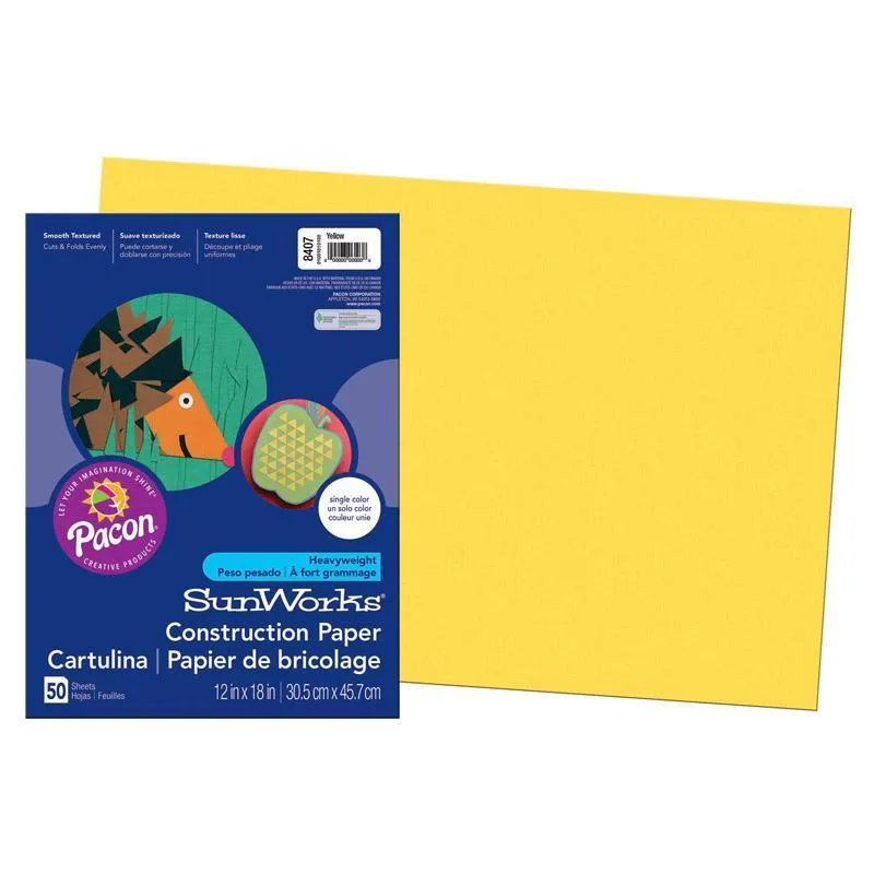 (10 Pk) Sunworks 12 X18 Yellow