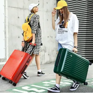 100% Abs Pc Suitcase Colorful Rolling Luggage Lightweight Carry On Spinner Wheel Travel Tsa Lock