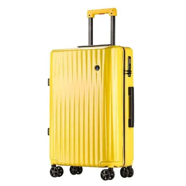 100% Abs Pc Suitcase Colorful Rolling Luggage Lightweight Carry On Spinner Wheel Travel Tsa Lock