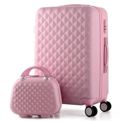 14 20 Inch Hello Kitty Suitcase,Spinner Rolling Luggage,Suitcases On Wheels,Trolley Luggage