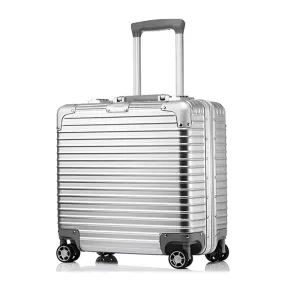 18Inch Suitcase Captain Airborne Chassis Box Fashion Camera Travel Suitcase Aluminum Frame