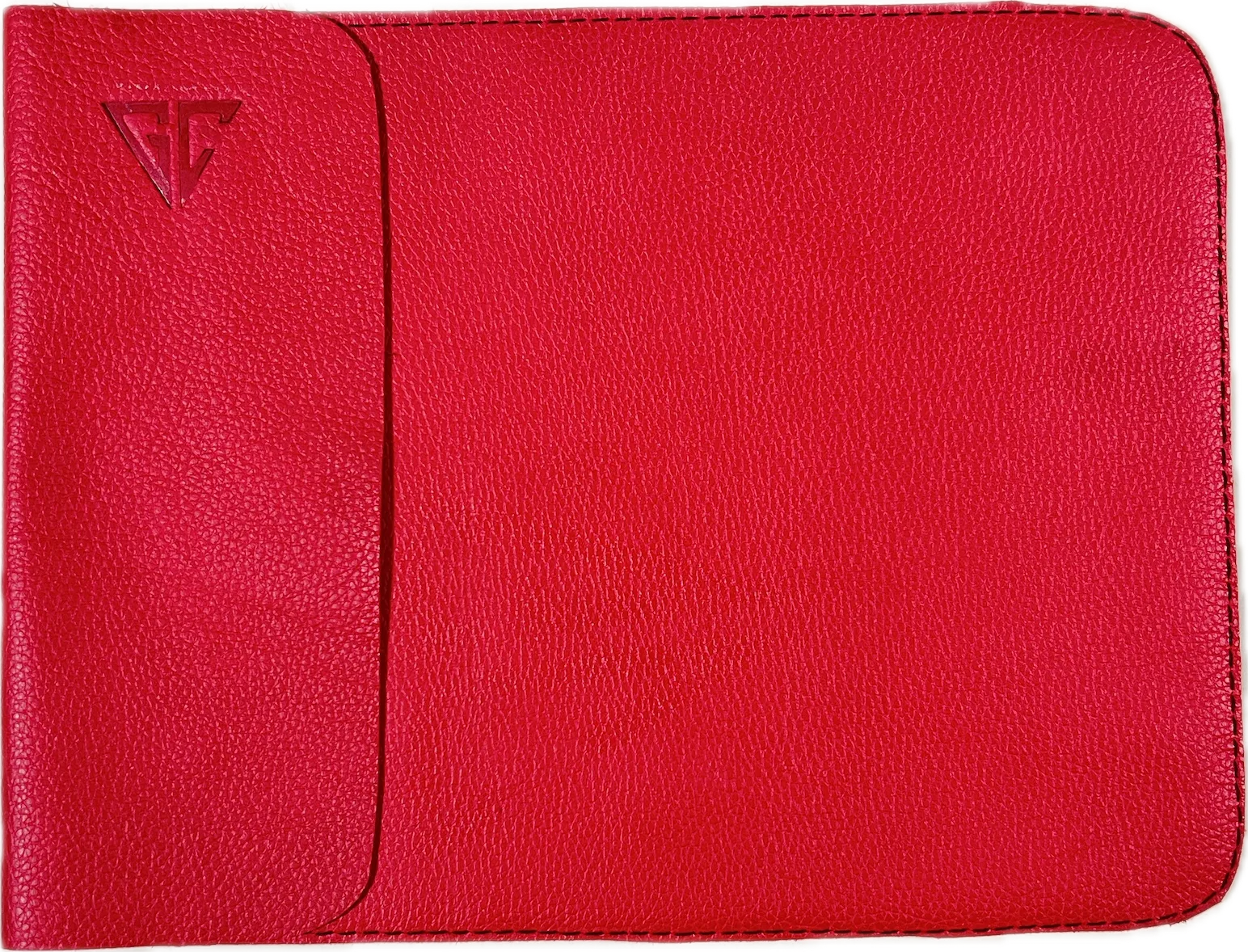 2 in 1 Leather Laptop, ipad Sleeve & Desk Mat