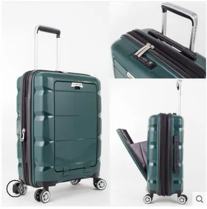 20/24 Computer Loptop Suitcase Rolling Luggage Hardside Spinner Trolley Bag Travel Boarding Mala De