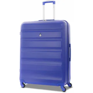 Aerolite 25" (69x50x27cm) Medium Lightweight Hard Shell Checked In Hold Luggage Suitcase with 4 Wheels, 82L Capacity