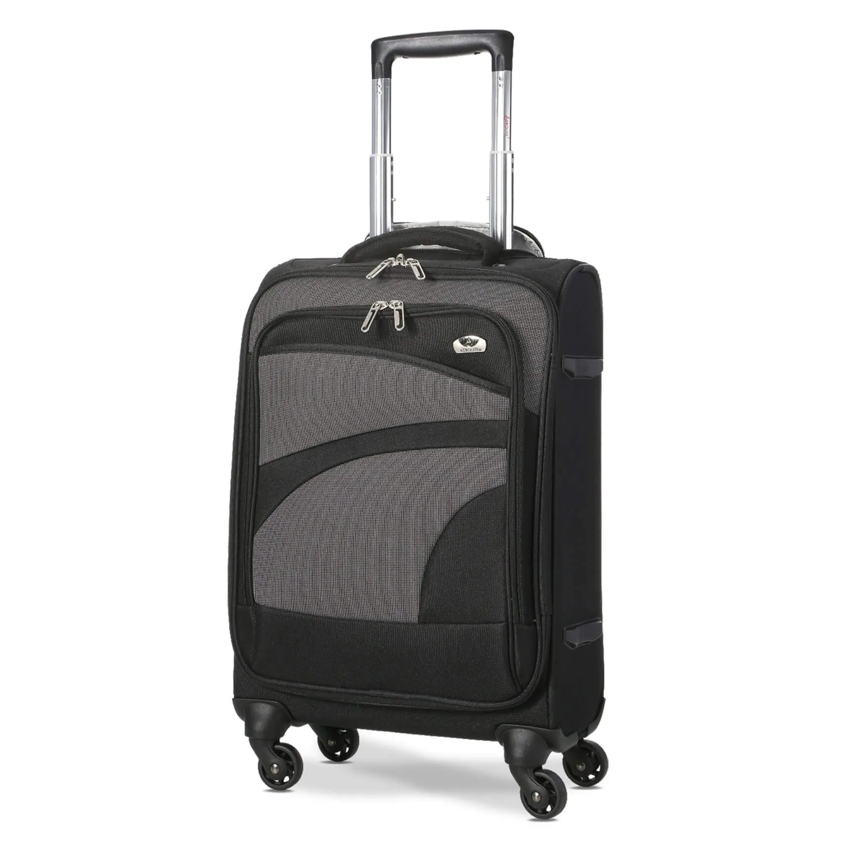 Aerolite Super Lightweight 4 Wheels Soft Shell Cabin & Hold Luggage Set of 3, Cabin Size Approved for Ryanair (Priority), easyJet (Plus/Large Cabin), British Airways, Delta, Lufthansa, (Cabin 21", Medium 26", Large 30")