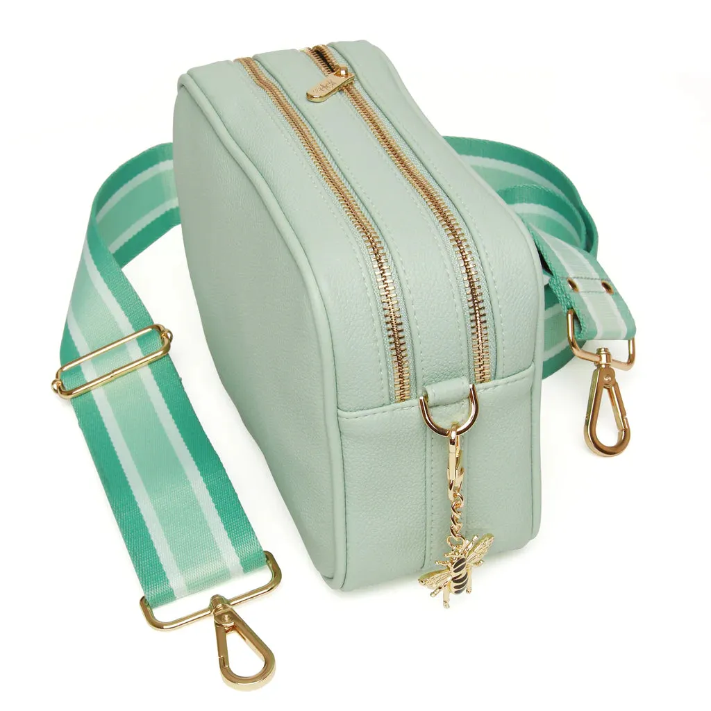 Alice Wheeler Soho DZ Camera Cross Body Bag Pastel Mint