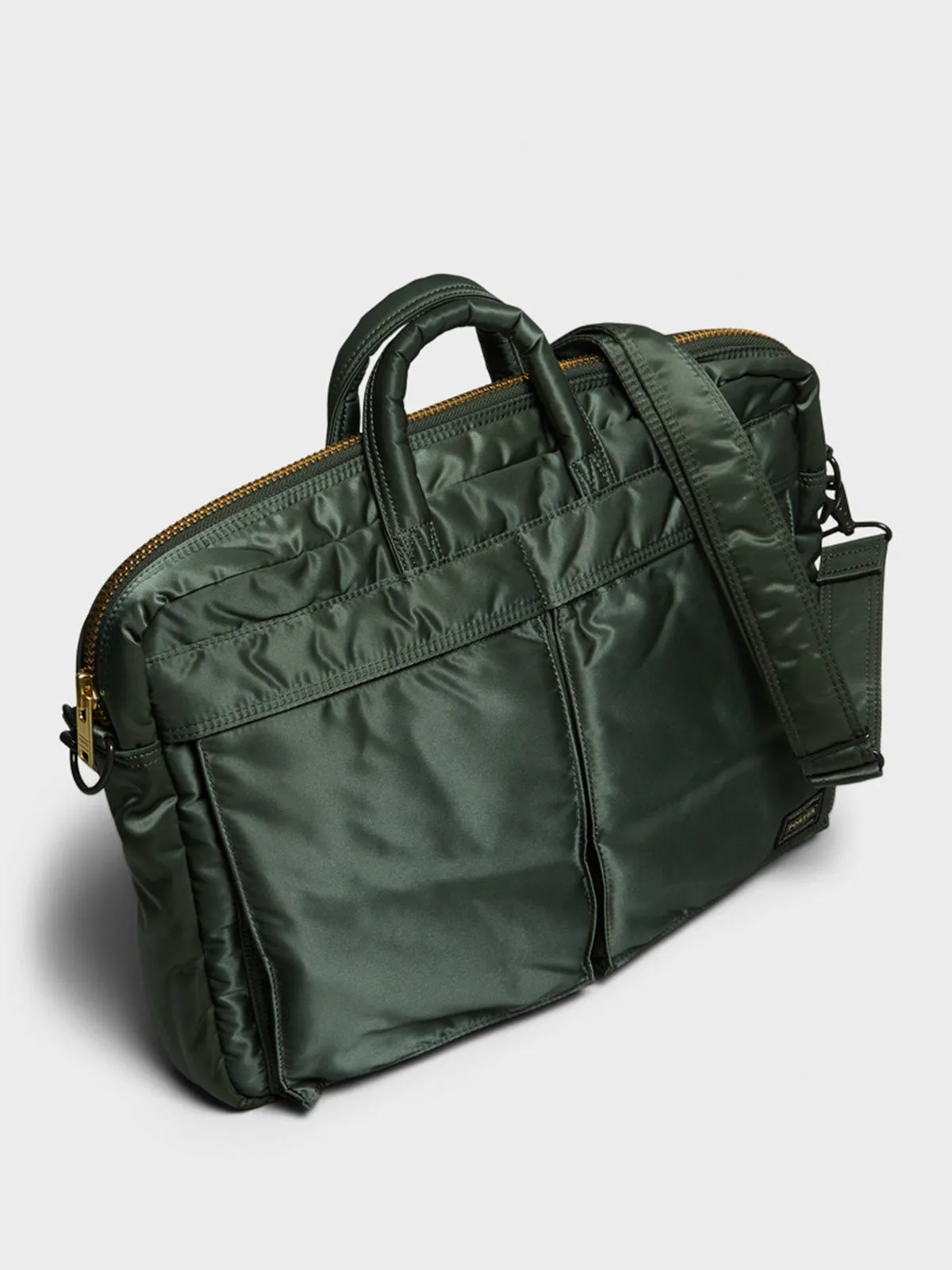 ALL NEW TANKER 2Way Briefcase in Sage Green