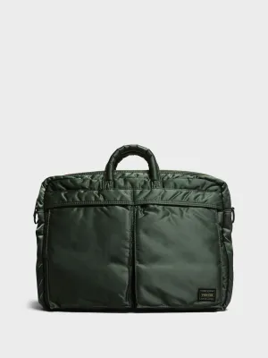 ALL NEW TANKER 2Way Briefcase in Sage Green