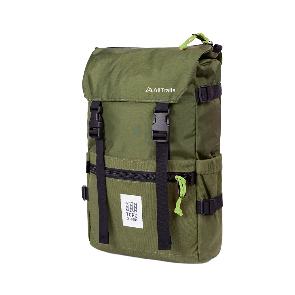 AllTrails × Topo Rover Pack - Olive