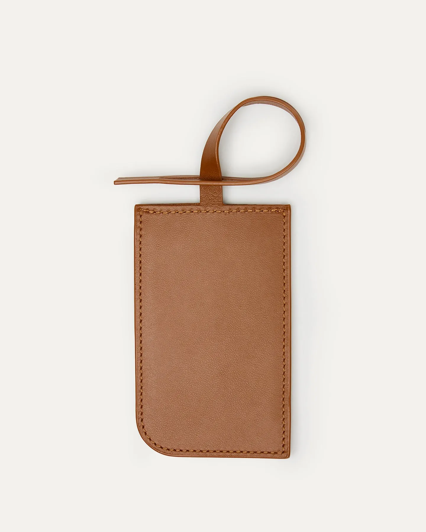 Arch Smooth Leather Luggage Tag