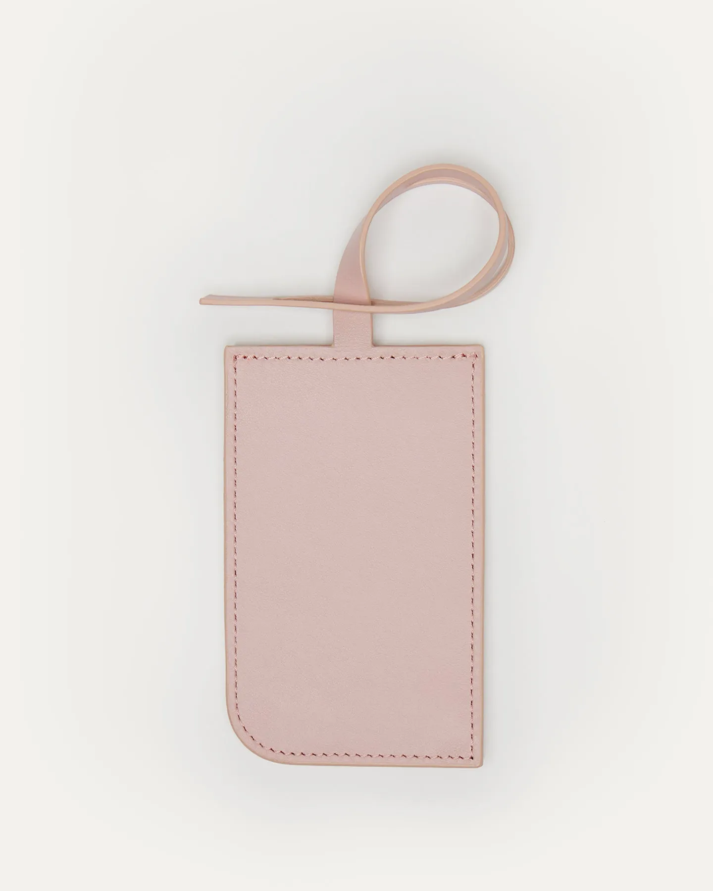 Arch Smooth Leather Luggage Tag