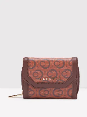 Caprese Cleo Wallet Small Brown