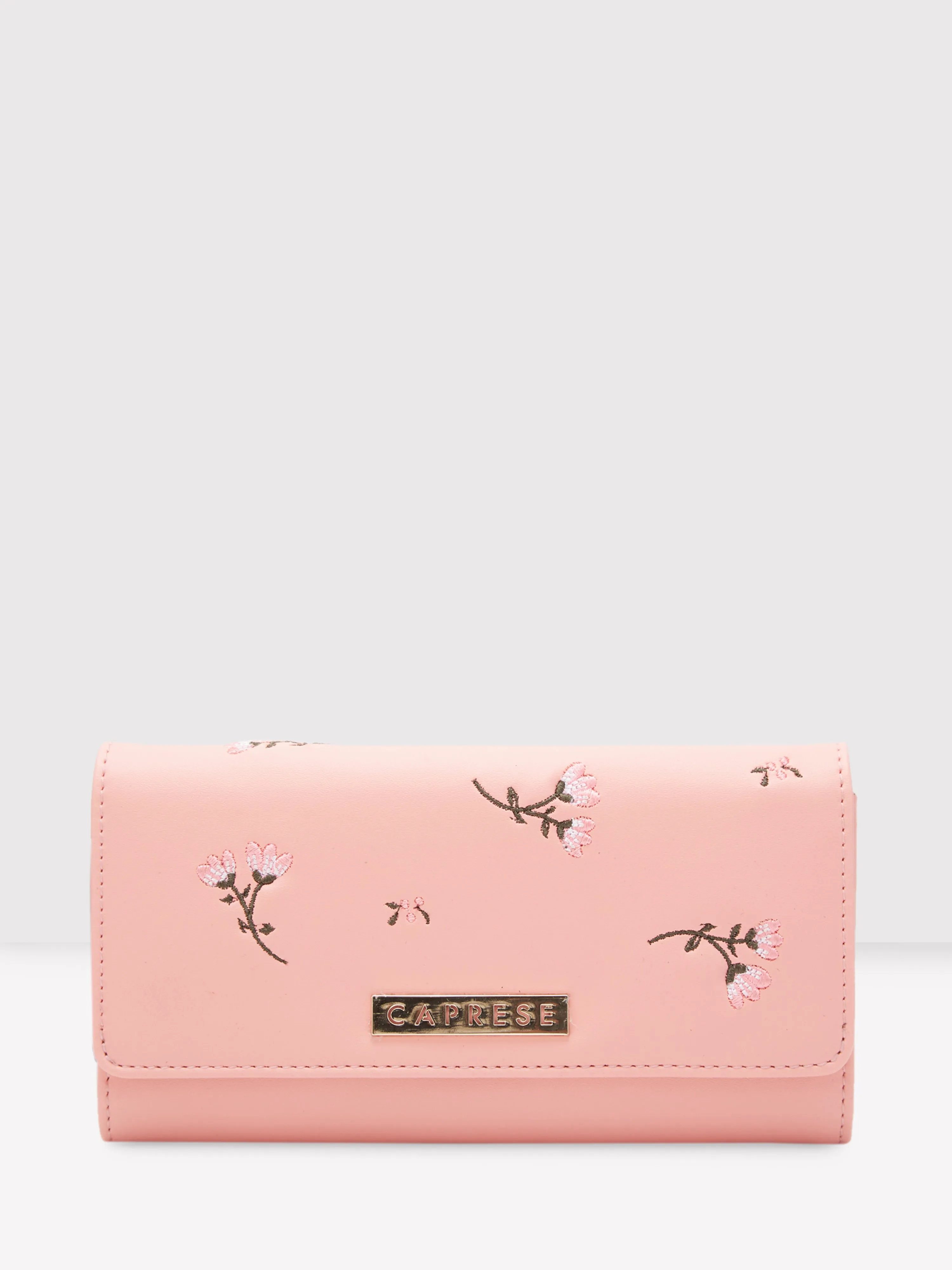 Caprese Dara Flap Wallet Medium Pink