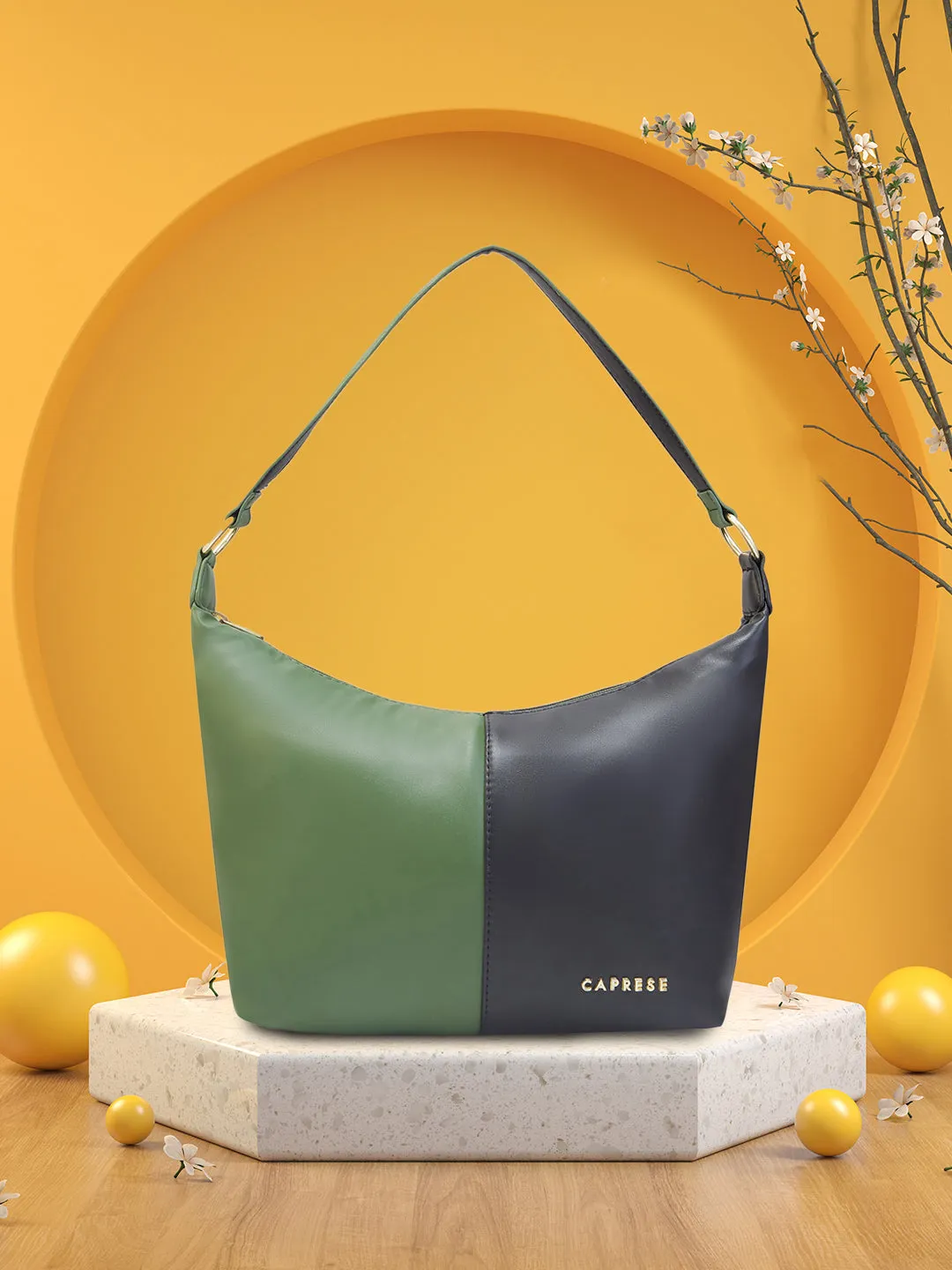 Caprese Lizzy Hobo Medium Olive