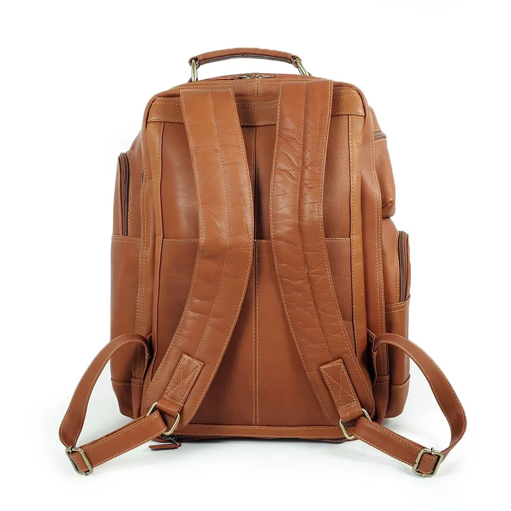 DayTrekr Colombian Leather Ultimate Backpack 771-1603 & 771-22603