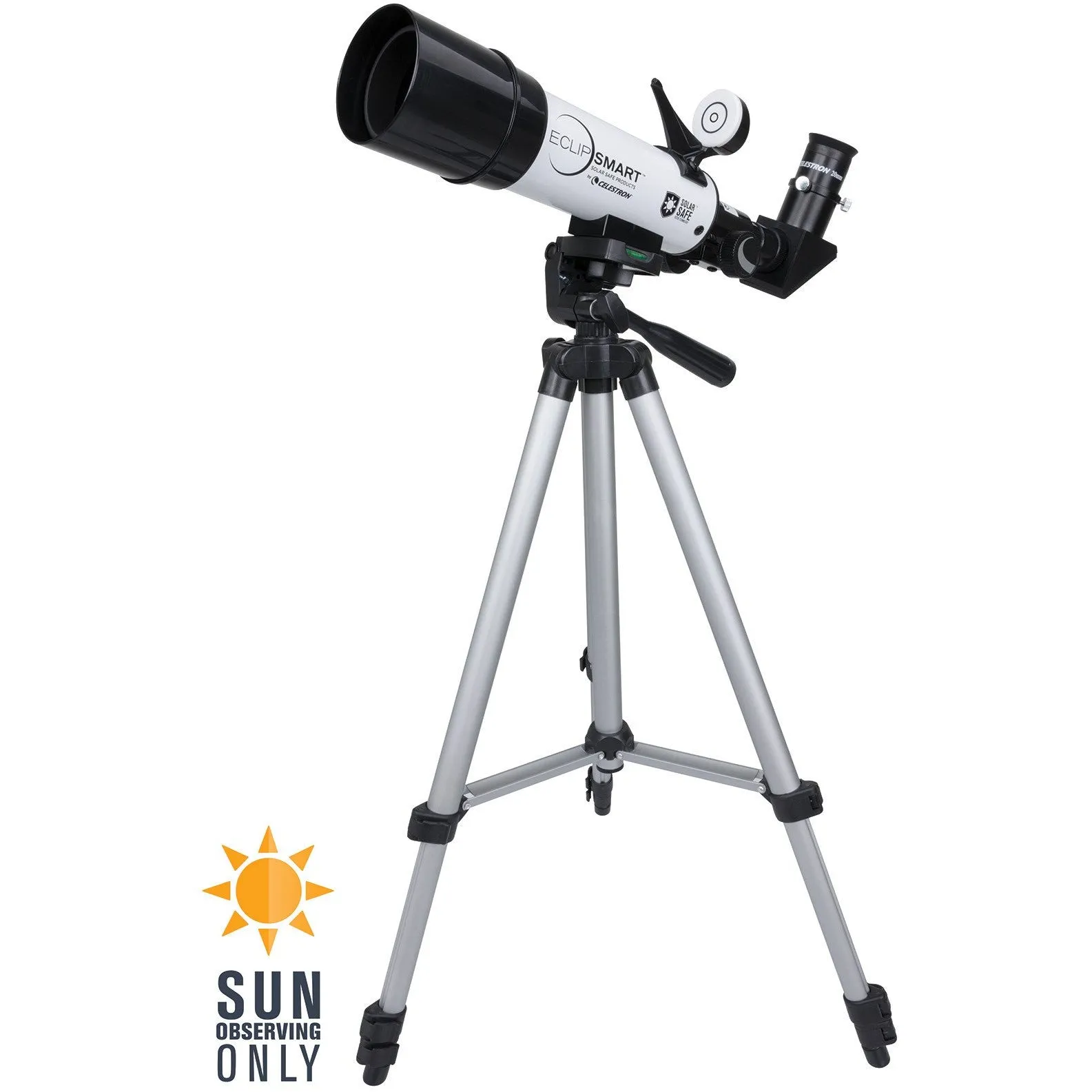 EclipSmart Travel Solar Scope 50 Refractor Telescope