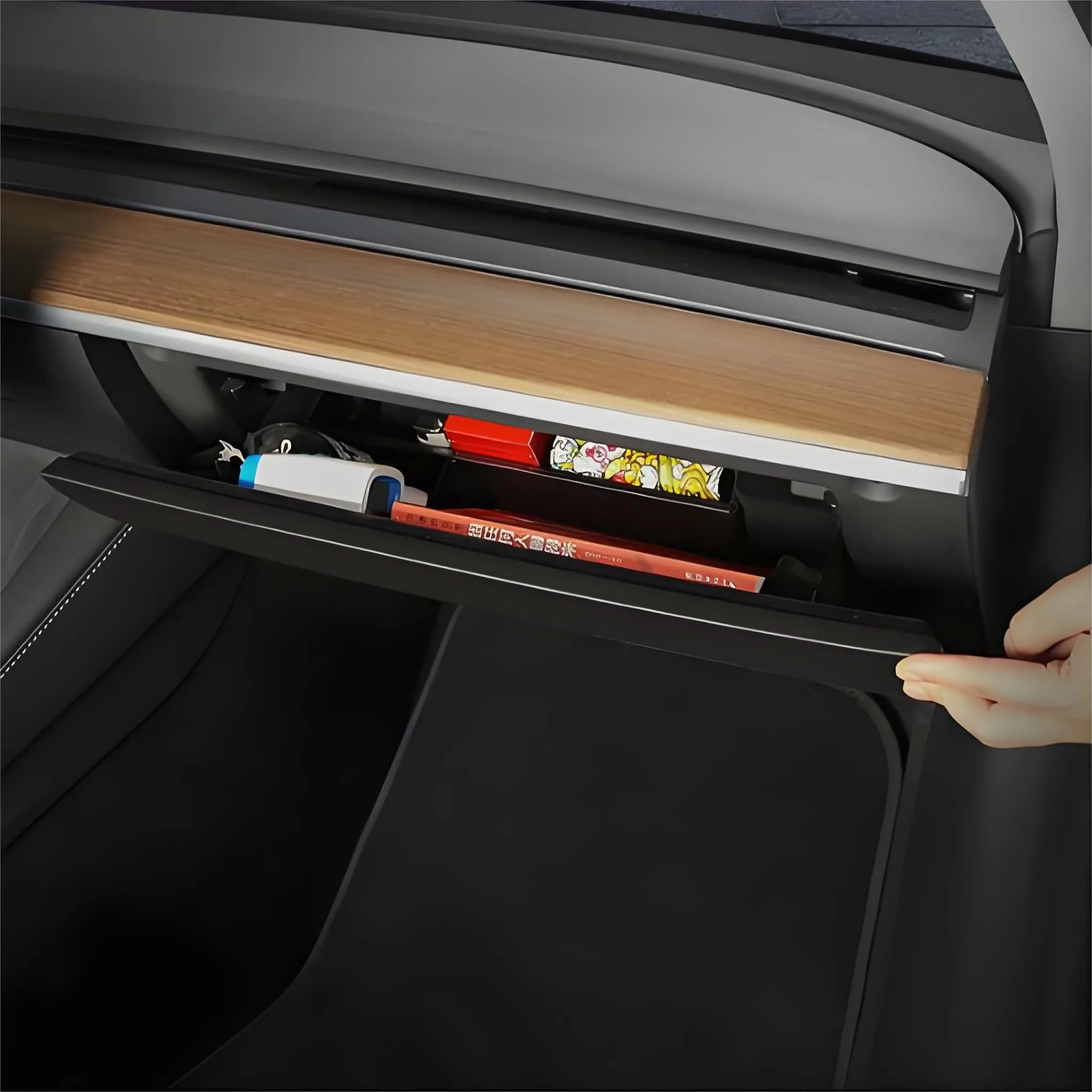 Glove Box Organizer for Tesla Model 3 & Model Y