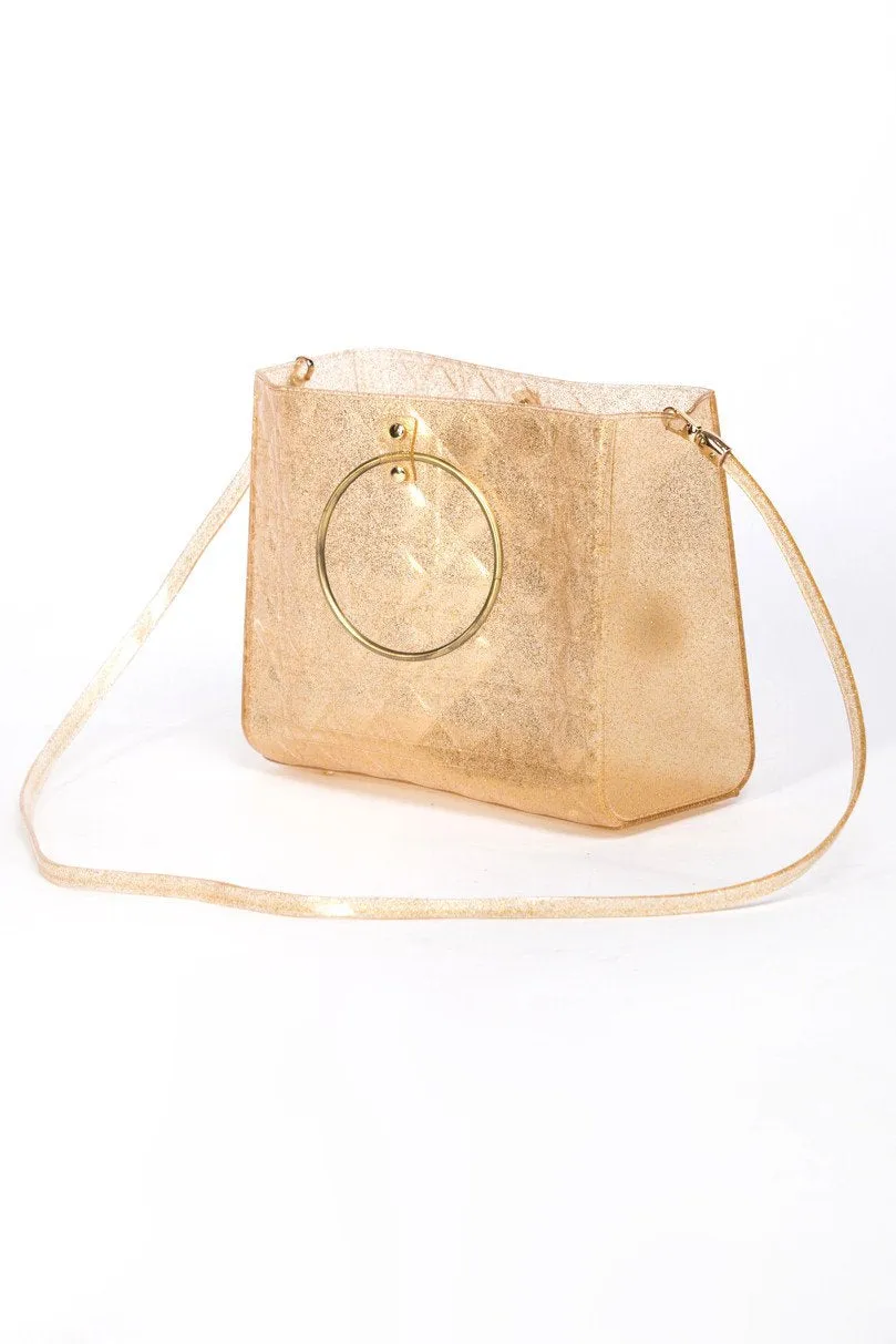 Gold Blush Quilted Jelly Bag