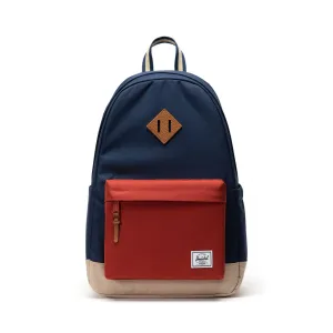 HERSCHEL SUPPLY - Accessories - Heritage™  Backpack - Black iris/Red Ochre/Twill