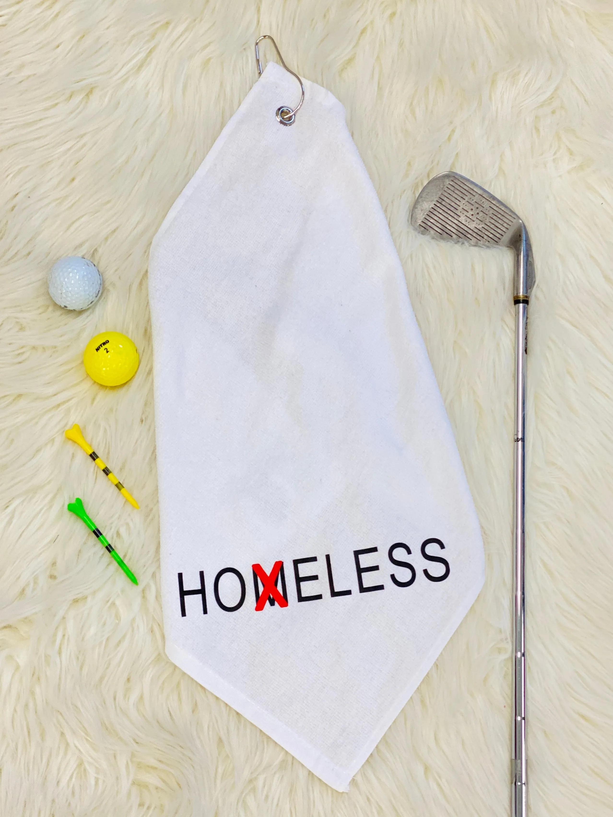 Hoeless Golf Towel