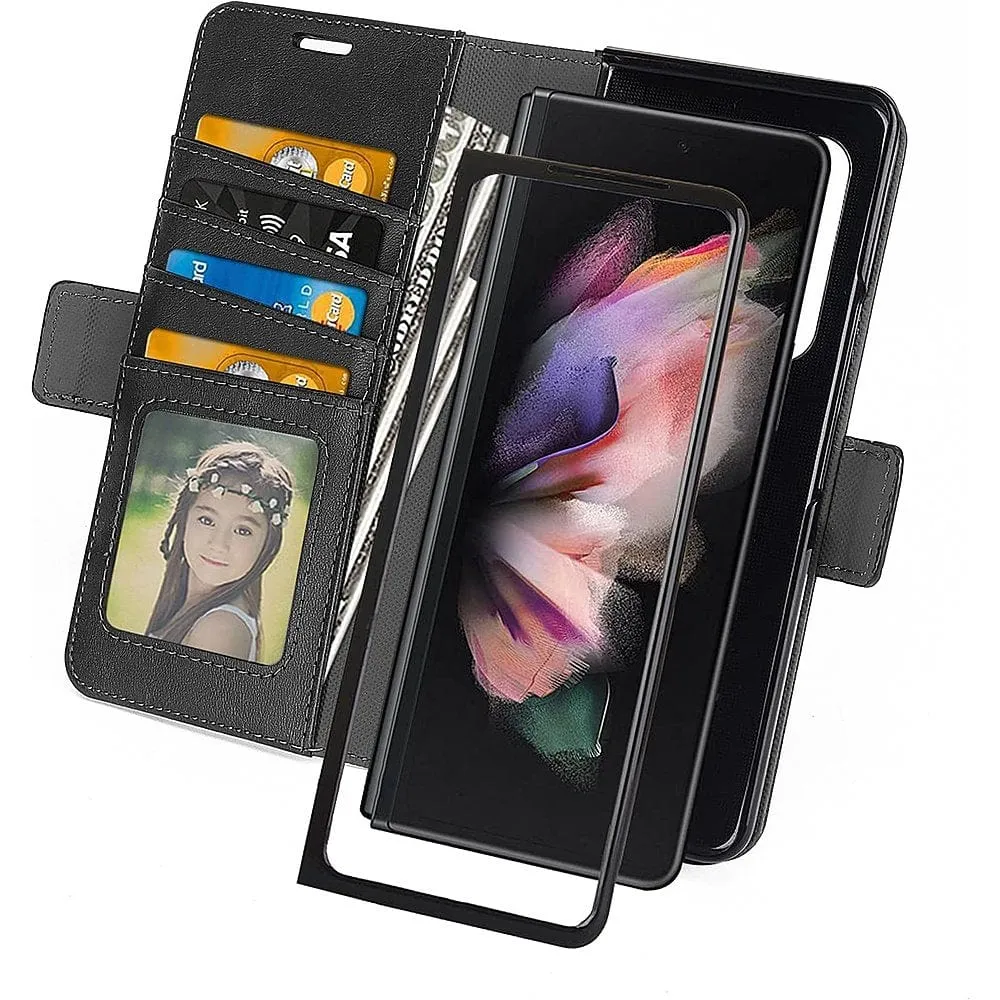 Indy Series Leather Wallet Case - Galaxy Z Fold5