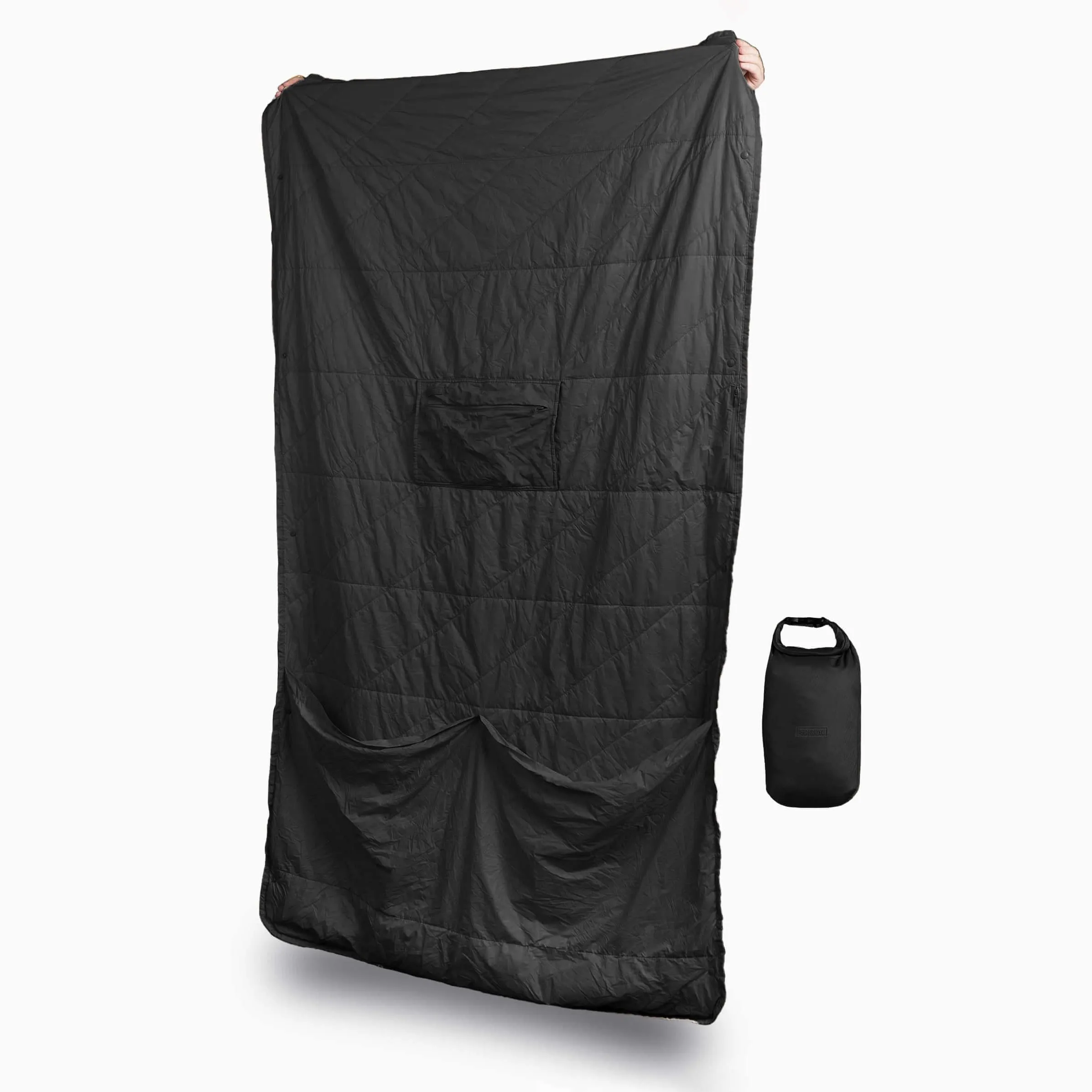 Layover™ Travel Blanket - Insulated & Packable | Black