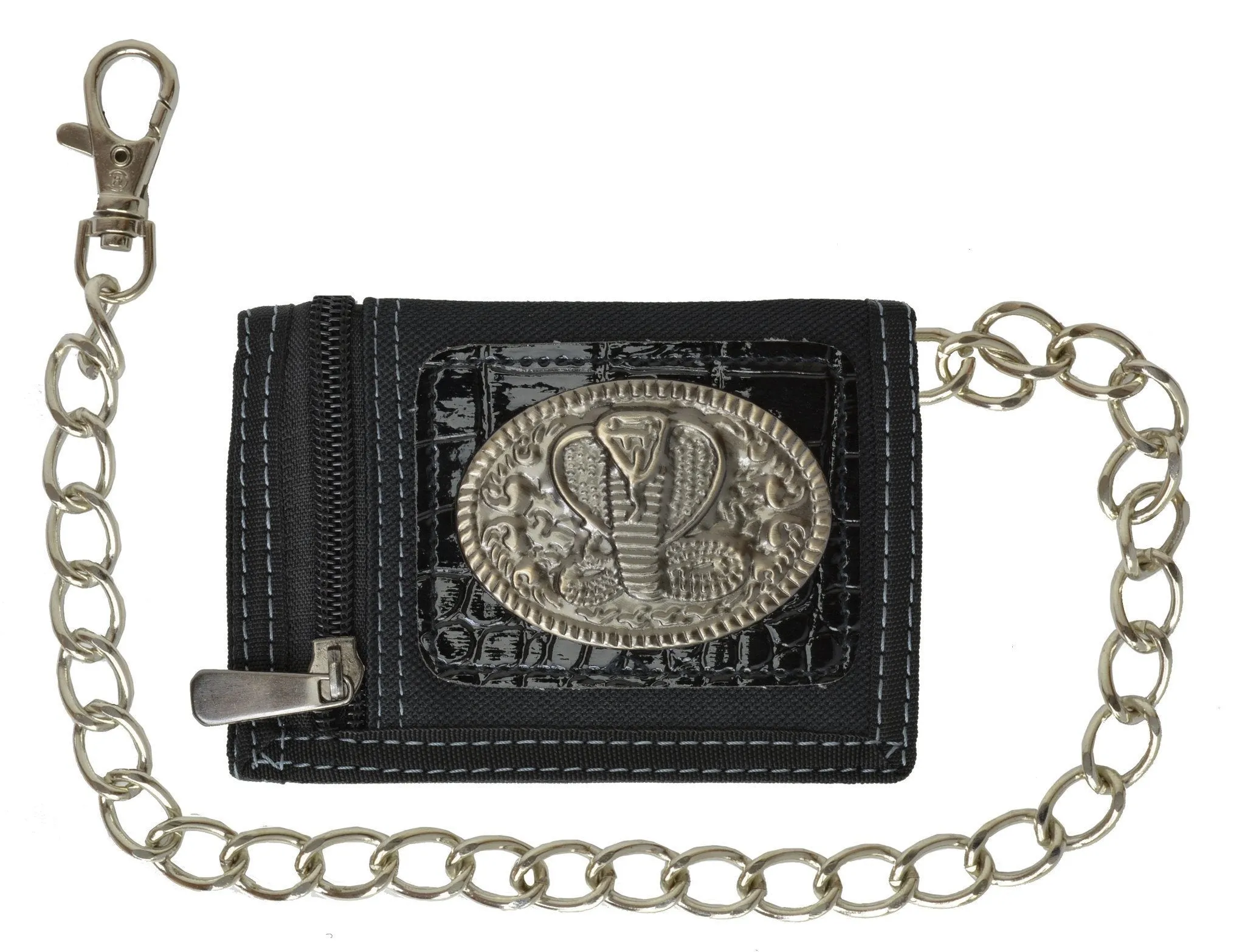 Leather Chain Wallet Assorted Styles Available