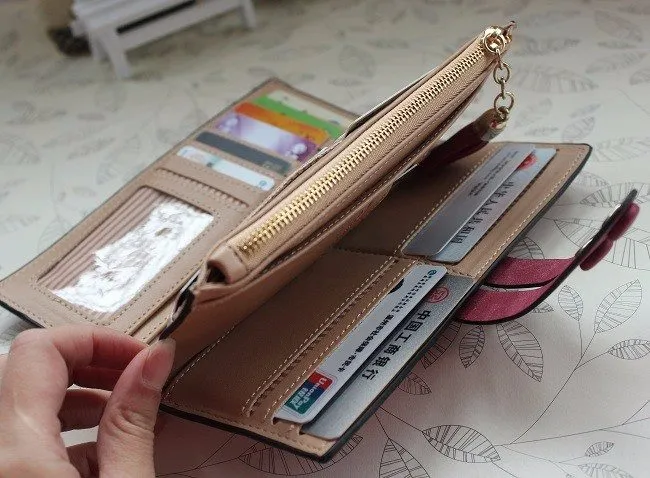 Luxury Umbrella Brand Designer Ladies Wallet for Mobile