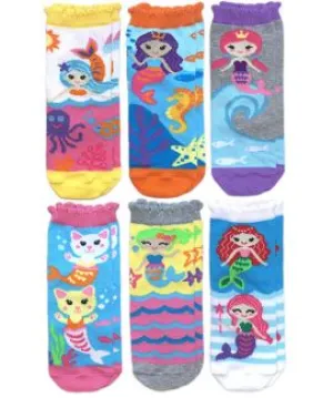 Mermaid pattern  sock(6 pair pack)