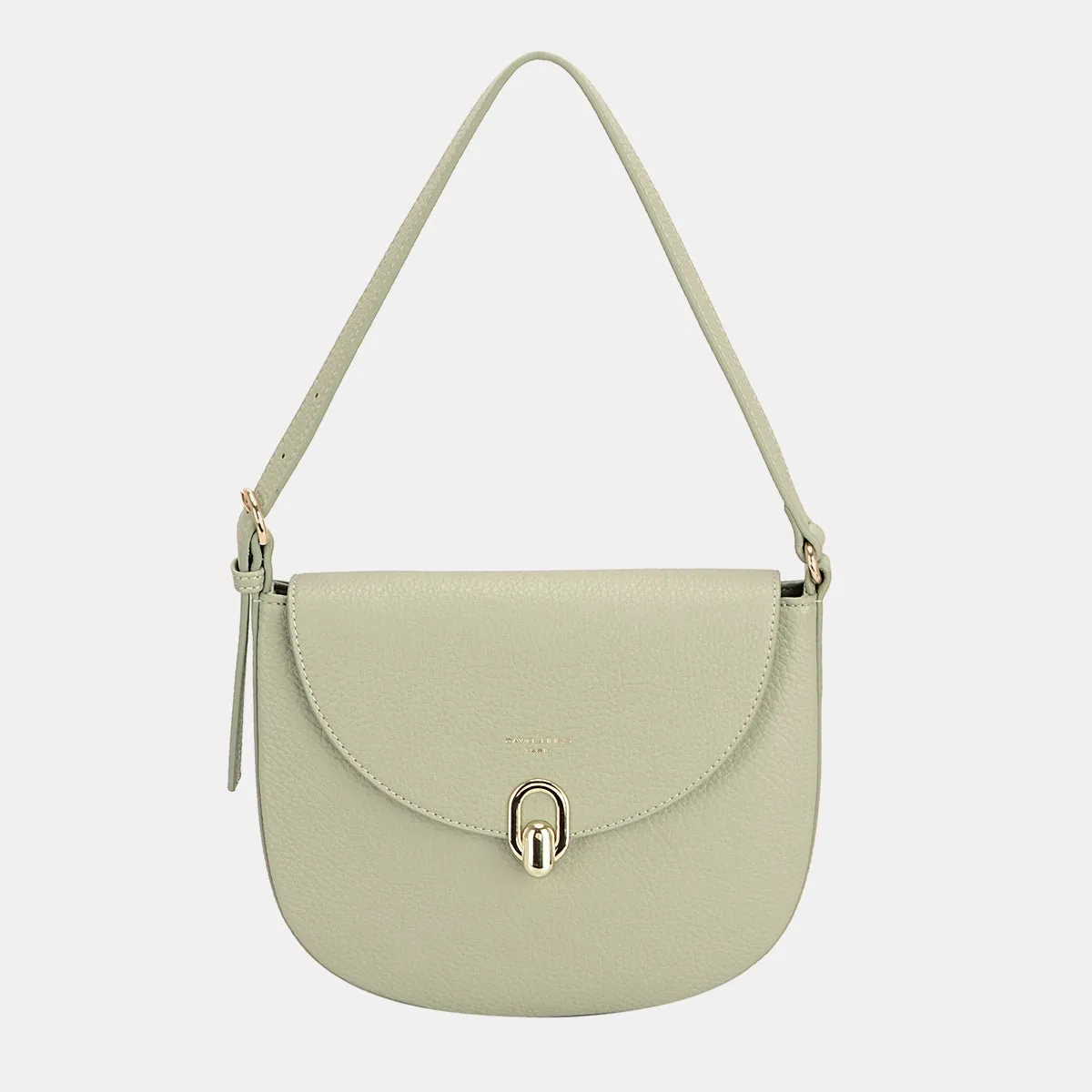 Metal Buckle Shoulder Bag