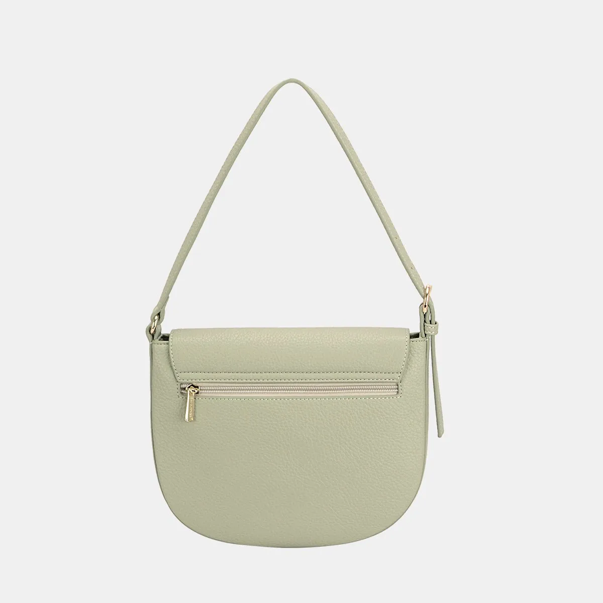 Metal Buckle Shoulder Bag