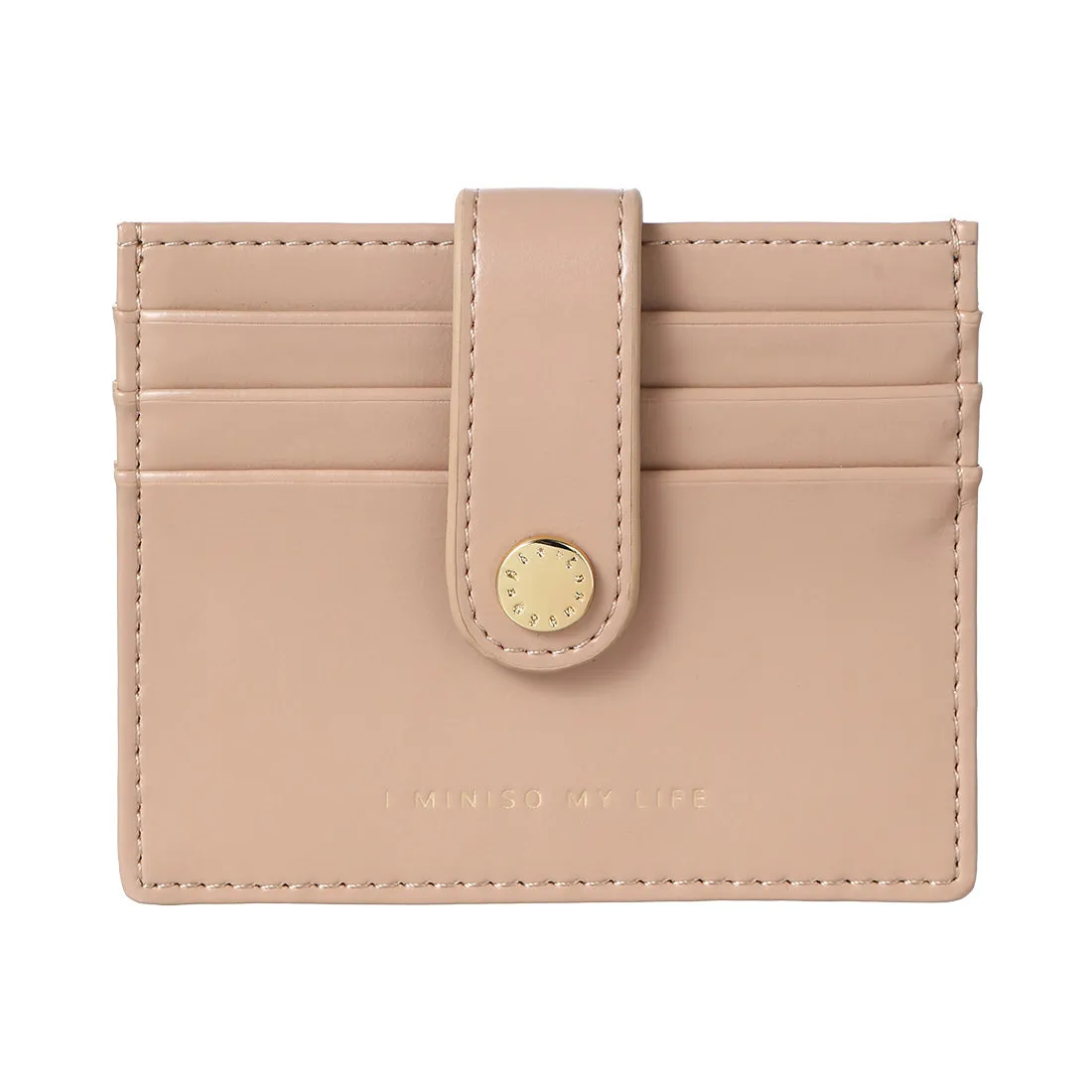 MINISO Catch the Light Series Card Pouch with Metal Clasp