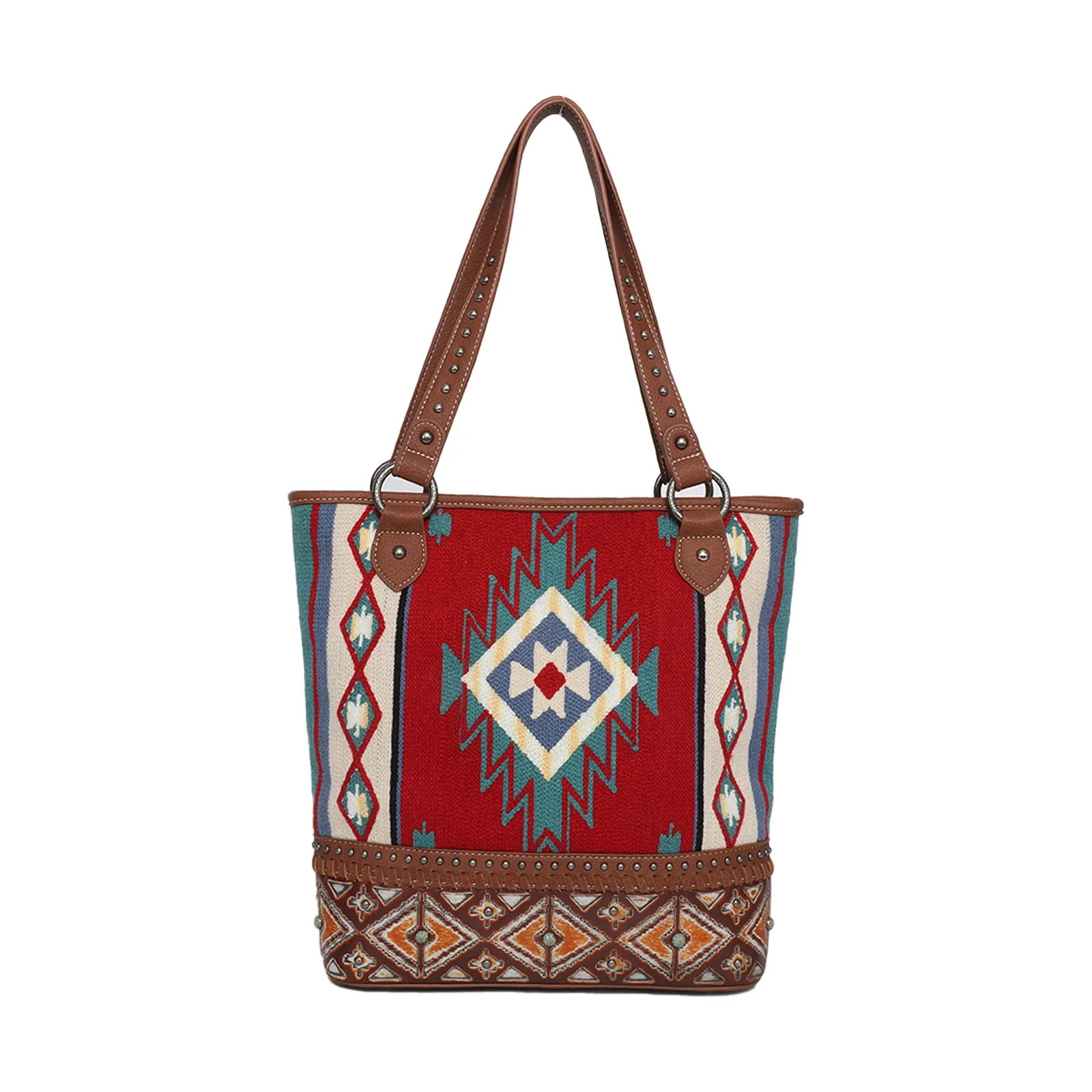 Montana West Aztec Tapestry Concealed Carry Tote