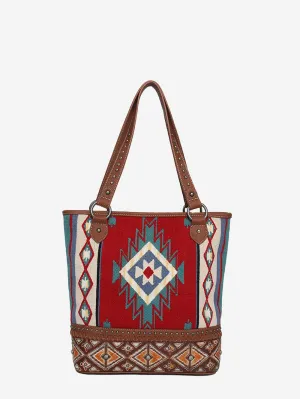 Montana West Aztec Tapestry Concealed Carry Tote