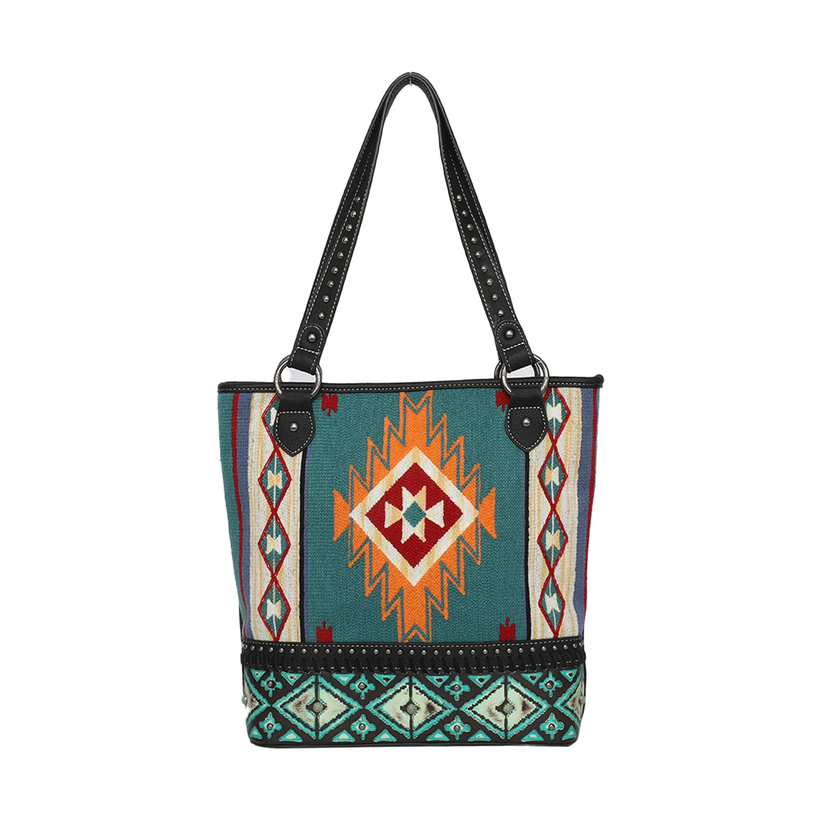 Montana West Aztec Tapestry Concealed Carry Tote