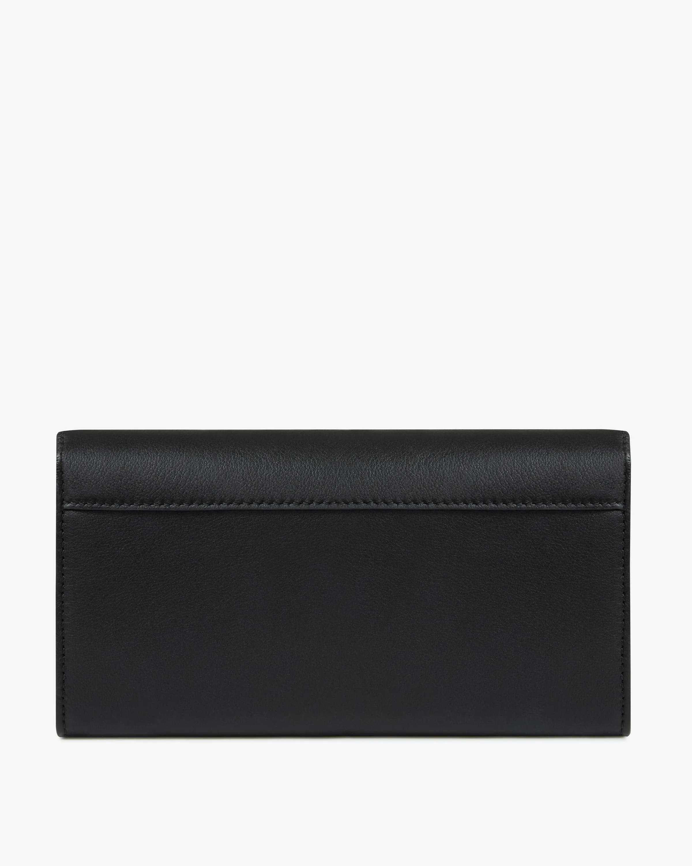 Multrees Chain Wallet - Black with Silver Hardware