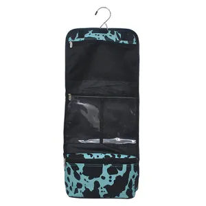 Neon Cow Turquoise NGIL Traveling Toiletry Bag