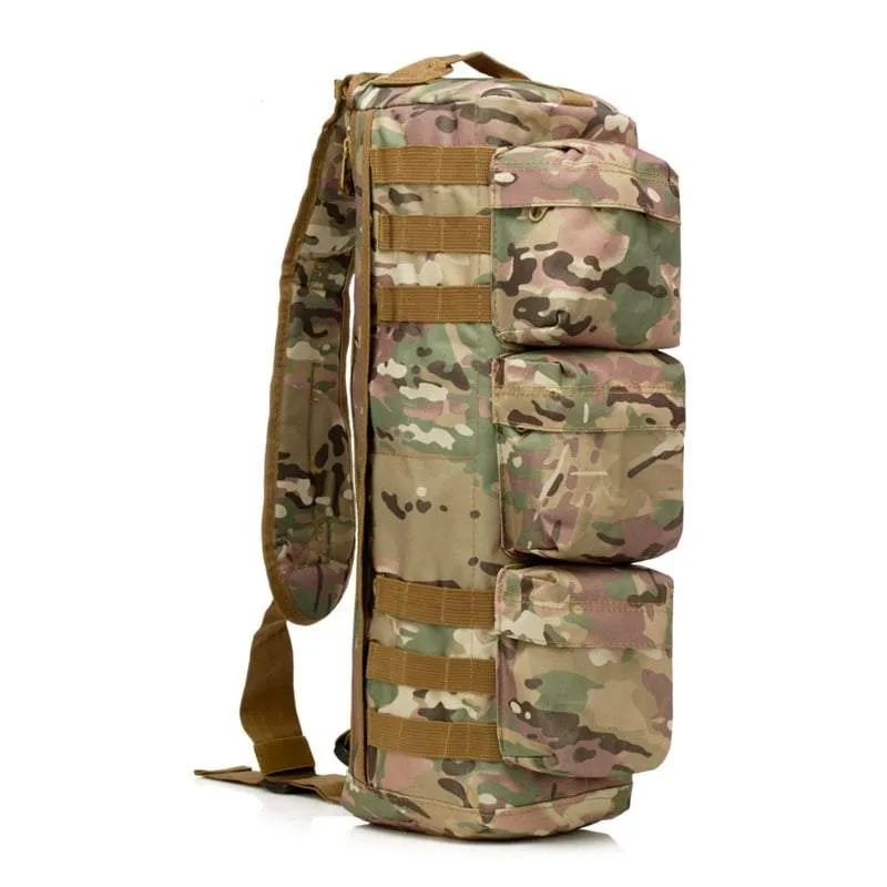 SA-D2 Military Style Compact Shoulder Sling Duffel Backpack / Daypack