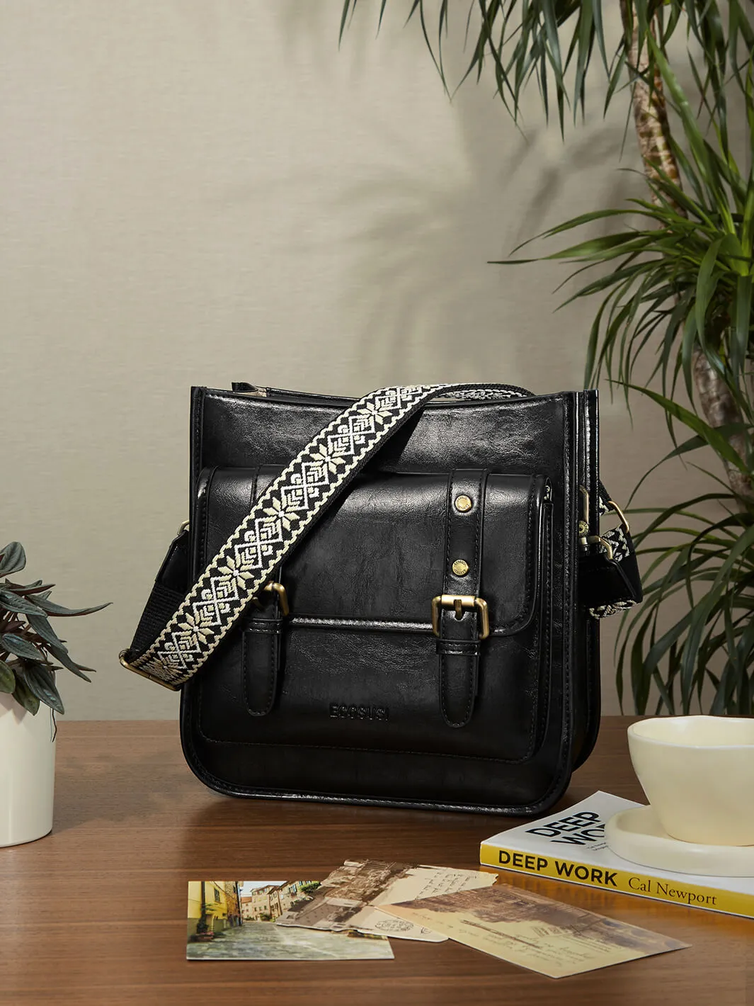 Sophie Leather Everyday Crossbody Bag