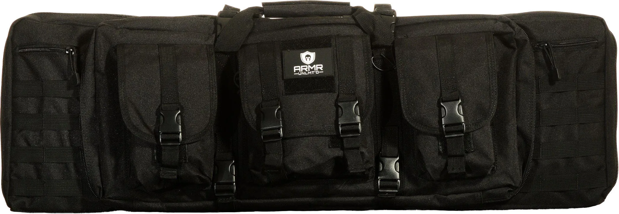 Tactical Double Rifle Case - Black (36" or 42")