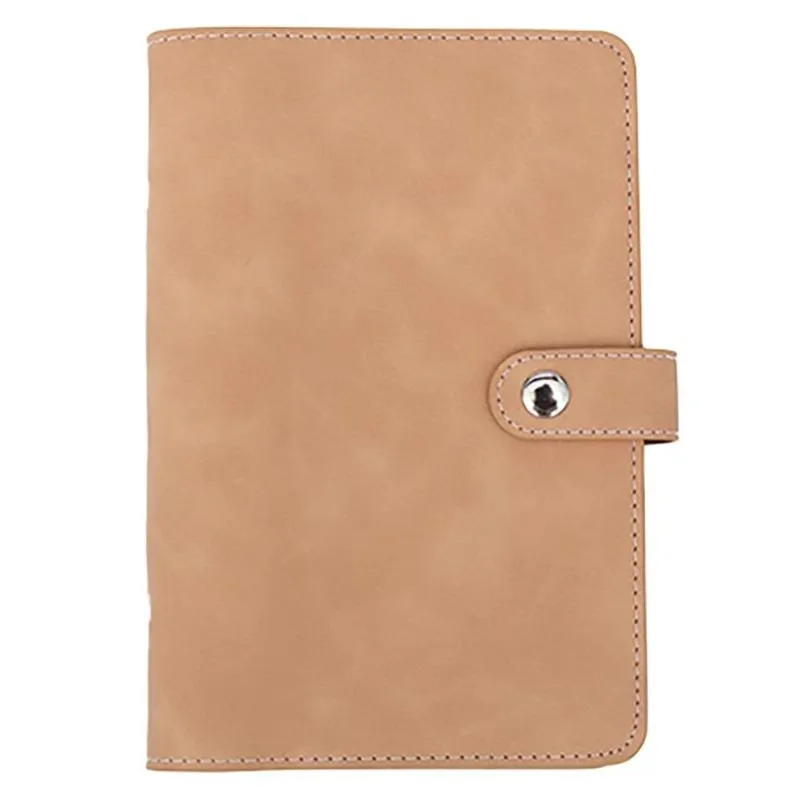 Vegan Leather Organizational Notebook/Journal A5/A6 (3 Paper Options)