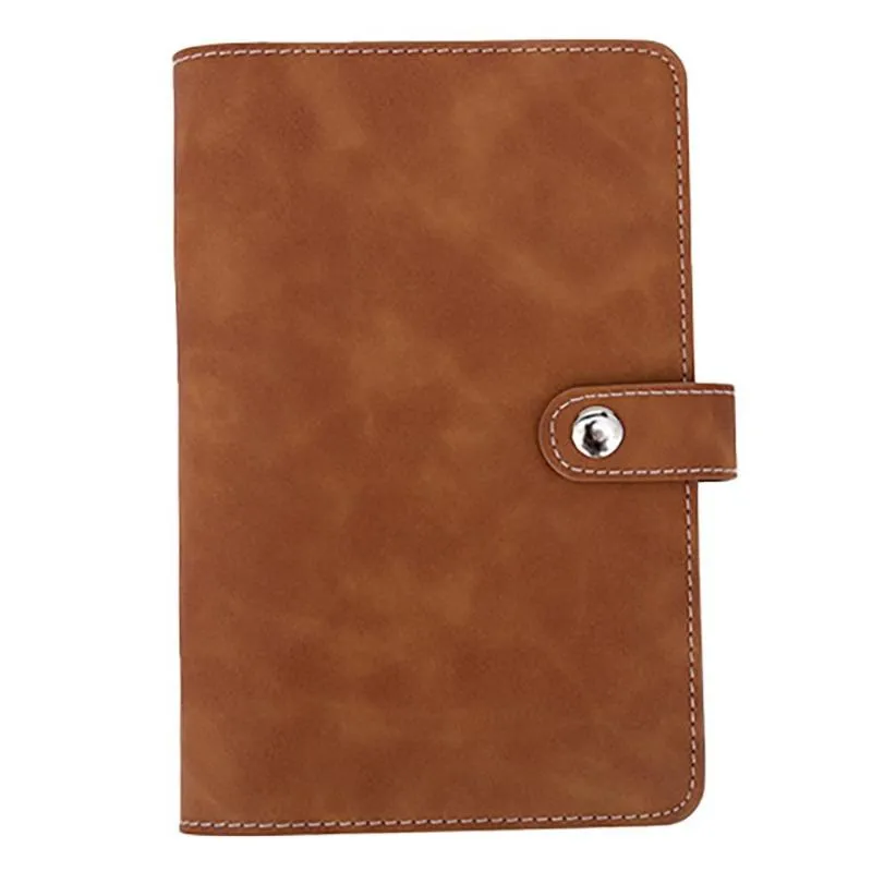 Vegan Leather Organizational Notebook/Journal A5/A6 (3 Paper Options)